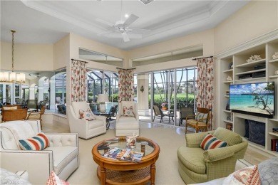 Built to the highest standards, this light-filled custom home is on Bentley Village Golf Course in Florida - for sale on GolfHomes.com, golf home, golf lot