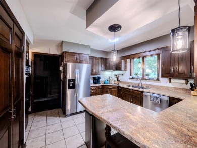 Don't miss this beautifully maintained tri-level home offering on McCormick Creek Municipal Golf Course in Indiana - for sale on GolfHomes.com, golf home, golf lot