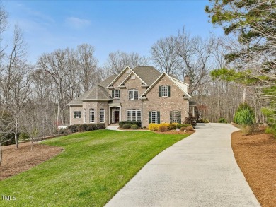 Live the grand lifestyle in this beautiful stately custom home on Chapel Ridge Golf Club in North Carolina - for sale on GolfHomes.com, golf home, golf lot