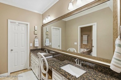 Welcome to this meticulously maintained three-bedroom, two and a on Castlewoods Golf Club in Mississippi - for sale on GolfHomes.com, golf home, golf lot