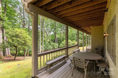 Discover your dream home nestled off of the picturesque 14th on Connestee Falls Golf Club in North Carolina - for sale on GolfHomes.com, golf home, golf lot