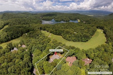 Discover your dream home nestled off of the picturesque 14th on Connestee Falls Golf Club in North Carolina - for sale on GolfHomes.com, golf home, golf lot