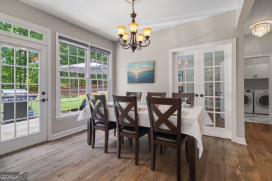 ELEVATED LUXURY MEETS EVERYDAY COMFORT! Professionally upgraded on Sugar Hill Golf Club in Georgia - for sale on GolfHomes.com, golf home, golf lot