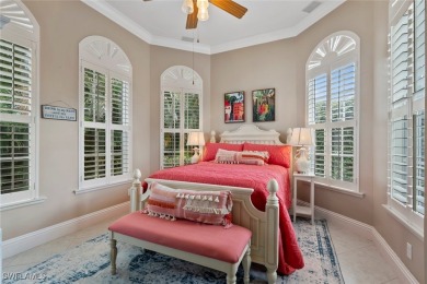 Step into this magnificent pool and spa home featuring 4 on Lely Resort Golf and Country Club in Florida - for sale on GolfHomes.com, golf home, golf lot