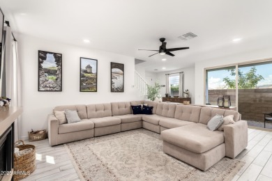 Estrella Mountain Ranch Smart Home built in 2024- shows like a on Estrella Mountain Ranch Golf Course in Arizona - for sale on GolfHomes.com, golf home, golf lot