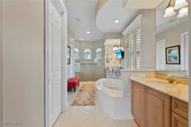 Step into this magnificent pool and spa home featuring 4 on Lely Resort Golf and Country Club in Florida - for sale on GolfHomes.com, golf home, golf lot