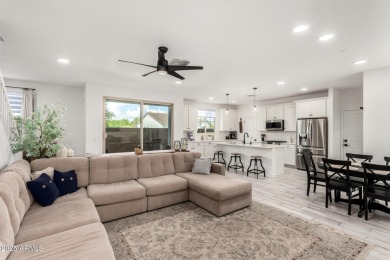 Estrella Mountain Ranch Smart Home built in 2024- shows like a on Estrella Mountain Ranch Golf Course in Arizona - for sale on GolfHomes.com, golf home, golf lot