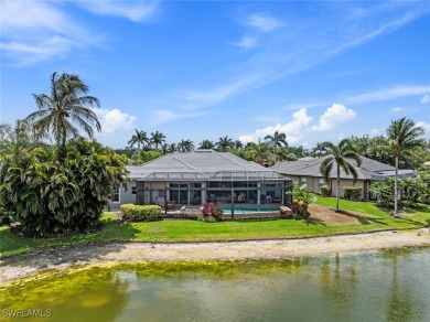 Step into this magnificent pool and spa home featuring 4 on Lely Resort Golf and Country Club in Florida - for sale on GolfHomes.com, golf home, golf lot