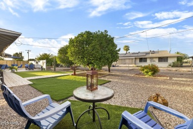This beautifully remodeled 2-bedroom, 2-bath home in Sun City on Sun City South Golf Course in Arizona - for sale on GolfHomes.com, golf home, golf lot