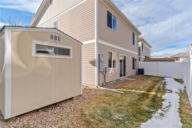 Step into this bright and well-maintained 3-bedroom, 2.5-bath on Green Valley Ranch Golf Club in Colorado - for sale on GolfHomes.com, golf home, golf lot