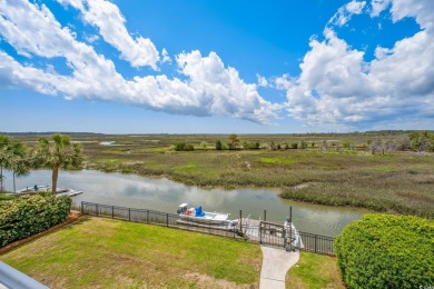 Waterfront Majesty with private dock in DeBordieu Colony! Fully on DeBordieu Country Club in South Carolina - for sale on GolfHomes.com, golf home, golf lot