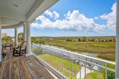 Waterfront Majesty with private dock in DeBordieu Colony! Fully on DeBordieu Country Club in South Carolina - for sale on GolfHomes.com, golf home, golf lot