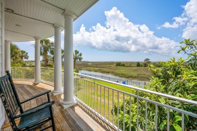 Waterfront Majesty with private dock in DeBordieu Colony! Fully on DeBordieu Country Club in South Carolina - for sale on GolfHomes.com, golf home, golf lot