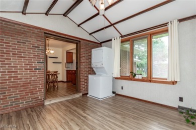 This charming brick ranch offers comfort, privacy, and a unique on Airport Greens Golf Club in Ohio - for sale on GolfHomes.com, golf home, golf lot