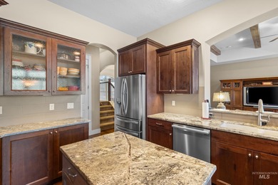 Your first impression of this impeccably maintained Todd on Eagle Legacy Golf Course in Idaho - for sale on GolfHomes.com, golf home, golf lot