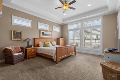 Your first impression of this impeccably maintained Todd on Eagle Legacy Golf Course in Idaho - for sale on GolfHomes.com, golf home, golf lot