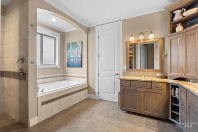 Your first impression of this impeccably maintained Todd on Eagle Legacy Golf Course in Idaho - for sale on GolfHomes.com, golf home, golf lot