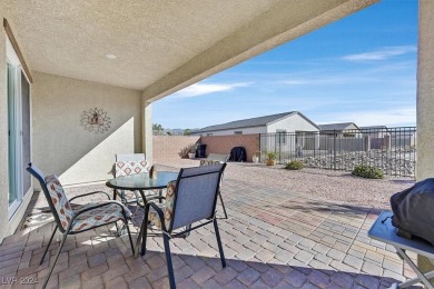 Golf course & common area view home with wrought Iron fence for on Mountain Falls Golf Course in Nevada - for sale on GolfHomes.com, golf home, golf lot