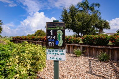 MOVE-IN READY!  Savanna Club is a 55+ community that is close to on Savanna Golf Club in Florida - for sale on GolfHomes.com, golf home, golf lot