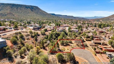 Discover breathtaking red rock views from this cul-de-sac lot on Canyon Mesa Country Club in Arizona - for sale on GolfHomes.com, golf home, golf lot