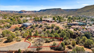 Discover breathtaking red rock views from this cul-de-sac lot on Canyon Mesa Country Club in Arizona - for sale on GolfHomes.com, golf home, golf lot
