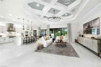 Newly updated! Experience modern elegance in this 3128 sq ft on Shadow Wood Preserve in Florida - for sale on GolfHomes.com, golf home, golf lot