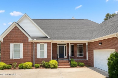 Welcome a stunning 3,185 sq ft custom-built, brick home on a on Olde Point Golf and Country Club in North Carolina - for sale on GolfHomes.com, golf home, golf lot