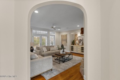 Welcome a stunning 3,185 sq ft custom-built, brick home on a on Olde Point Golf and Country Club in North Carolina - for sale on GolfHomes.com, golf home, golf lot