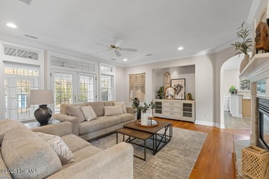 Welcome a stunning 3,185 sq ft custom-built, brick home on a on Olde Point Golf and Country Club in North Carolina - for sale on GolfHomes.com, golf home, golf lot