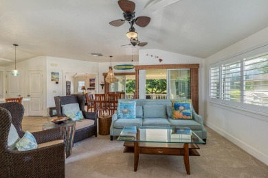 This beautifully decorated 'Hawaiiana-style' 3BR/3BA upstairs on Makai Golf Club At Princeville in Hawaii - for sale on GolfHomes.com, golf home, golf lot