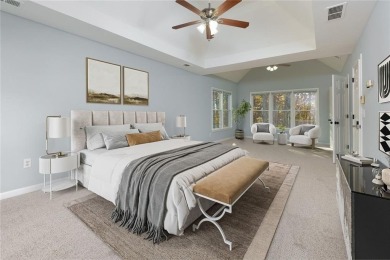 Stunning Move-In Ready Home in Sought-After Towne Lake Hills on Towne Lake Hills Golf Club in Georgia - for sale on GolfHomes.com, golf home, golf lot