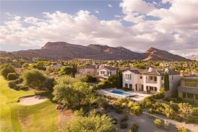 This delightful Red Rock Country Club home boasts incredible on Red Rock Country Club in Nevada - for sale on GolfHomes.com, golf home, golf lot