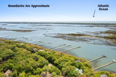 Take in stunning water and marsh views from this deepwater on Kiawah Island Resort - Oak Point in South Carolina - for sale on GolfHomes.com, golf home, golf lot