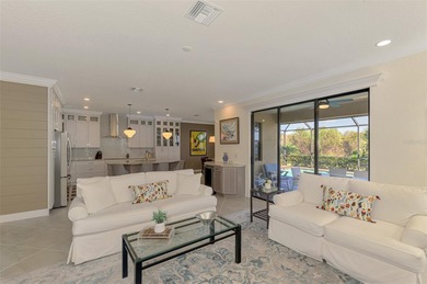 Now is your opportunity to own this beautifully upgraded pool on Sarasota National Golf Club in Florida - for sale on GolfHomes.com, golf home, golf lot