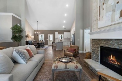 Great True Ranch Plan with Charming Covered Front Porch on Full on The Highlands Course at Lake Arrowhead in Georgia - for sale on GolfHomes.com, golf home, golf lot