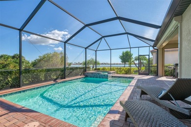 Now is your opportunity to own this beautifully upgraded pool on Sarasota National Golf Club in Florida - for sale on GolfHomes.com, golf home, golf lot