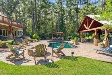Welcome to this one-of-a-kind entertainer's dream estate on Old Chatham Golf Club in North Carolina - for sale on GolfHomes.com, golf home, golf lot
