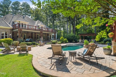 Welcome to this one-of-a-kind entertainer's dream estate on Old Chatham Golf Club in North Carolina - for sale on GolfHomes.com, golf home, golf lot