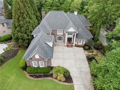 Experience luxury living at its finest in this stunning on Alpharetta Athletic Club East in Georgia - for sale on GolfHomes.com, golf home, golf lot