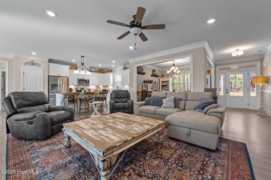 Discover this lovely 4 bedroom, 3.5 bathroom home located inside on Seven Lakes Country Club in North Carolina - for sale on GolfHomes.com, golf home, golf lot