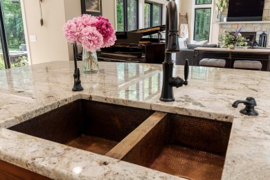 Truly one-of-a-kind, 1102 Eldon Way is a breathtaking custom on Coachmans Golf Resort in Wisconsin - for sale on GolfHomes.com, golf home, golf lot