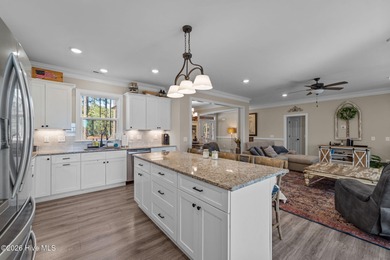 Discover this lovely 4 bedroom, 3.5 bathroom home located inside on Seven Lakes Country Club in North Carolina - for sale on GolfHomes.com, golf home, golf lot