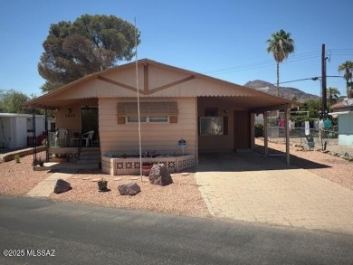 Very nice well cared for fully furnished home with Ramada roof on Tucson Estates Golf Course in Arizona - for sale on GolfHomes.com, golf home, golf lot
