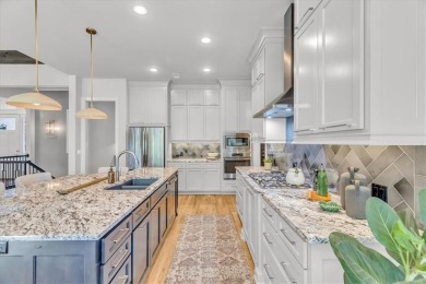 Exquisite Don Julian Reverse 1.5-Story with Golf Course Views in on Staley Farms Golf Club in Missouri - for sale on GolfHomes.com, golf home, golf lot