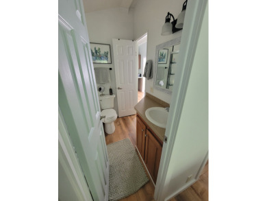 This two bedroom, 1.5 half bath Park Model is located in highly on Point Sebago Golf/Beach Resort in Maine - for sale on GolfHomes.com, golf home, golf lot