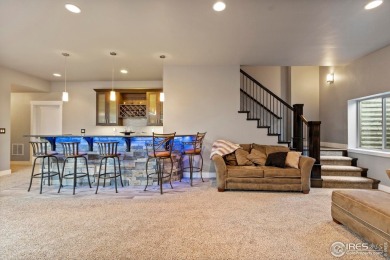 Welcome to this majestic two-story home in the sought-after High on Highland Meadows Golf Course in Colorado - for sale on GolfHomes.com, golf home, golf lot