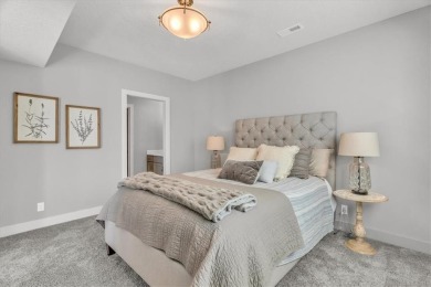 Exquisite Don Julian Reverse 1.5-Story with Golf Course Views in on Staley Farms Golf Club in Missouri - for sale on GolfHomes.com, golf home, golf lot