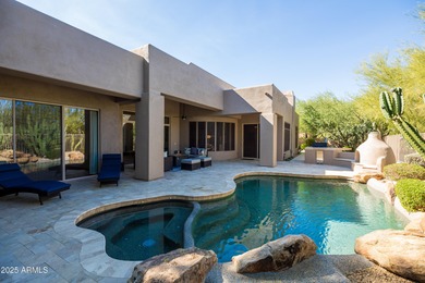 Live like you're on vacation in this beautiful golf course home on Troon North Golf Club  in Arizona - for sale on GolfHomes.com, golf home, golf lot