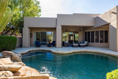 Live like you're on vacation in this beautiful golf course home on Troon North Golf Club  in Arizona - for sale on GolfHomes.com, golf home, golf lot