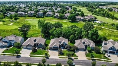 Exquisite Don Julian Reverse 1.5-Story with Golf Course Views in on Staley Farms Golf Club in Missouri - for sale on GolfHomes.com, golf home, golf lot